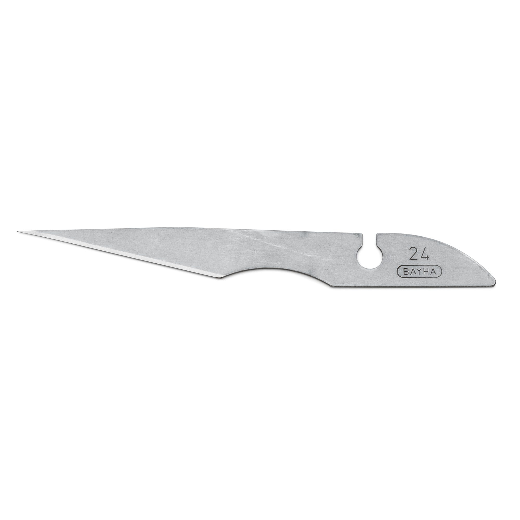 Scalpel blade No. 24 pointed